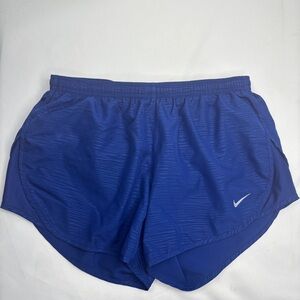 Nike Tempo Dri-Fit Running Shorts Women's Small Royal Blue